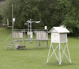 Image showing weather station