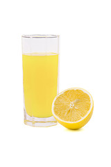 Image showing Fresh lemon juice