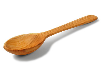 Image showing Big wooden spoon
