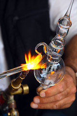 Image showing 	Glass Blowing