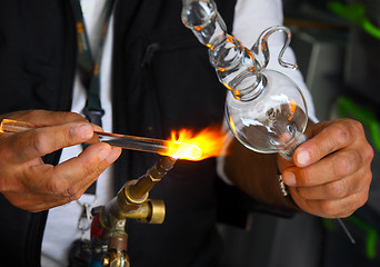 Image showing Glass Blowing 