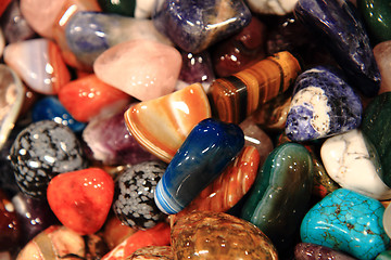 Image showing color gemstones