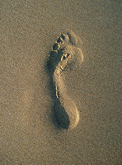 Image showing footprint