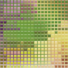 Image showing pixel glass style mosaic.