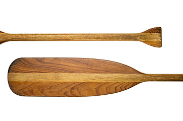 Image showing canoe paddle abstract