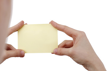 Image showing One Post it