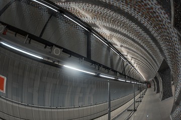 Image showing Subway station in a big city