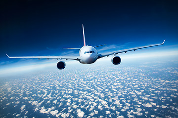 Image showing Passenger Airliner in the sky