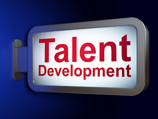 Image showing Education concept: Talent Development on billboard background