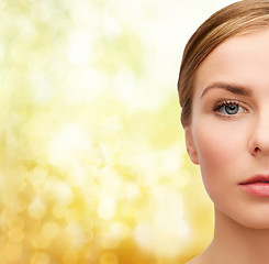 Image showing face of beautiful woman