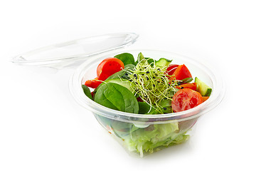 Image showing fresh vegetable salad