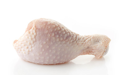 Image showing raw chicken leg