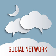 Image showing Social network 