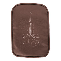 Image showing Emblem on the leather case