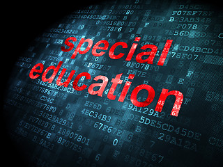 Image showing Education concept: Special Education on digital background