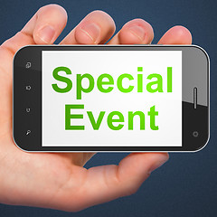 Image showing Business concept: Special Event on smartphone