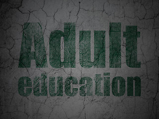Image showing Education concept: Adult Education on grunge wall background