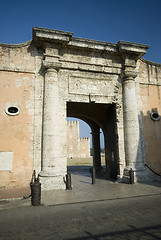 Image showing entrance to fortaleza ozama