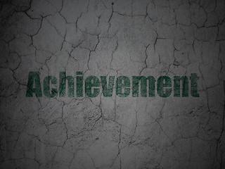 Image showing Education concept: Achievement on grunge wall background