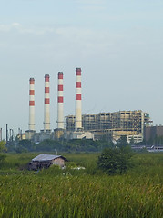 Image showing Gas driven power plant.