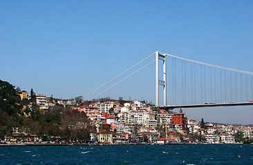 Image showing The Fatih Sultan Mehmet Bridge