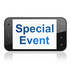 Image showing Business concept: Special Event on smartphone