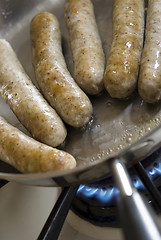 Image showing pork sausage links