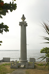 Image showing statue malecon santo domingo