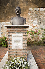 Image showing statue ramon matias mella