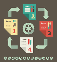 Image showing Ecology Infographic Template.