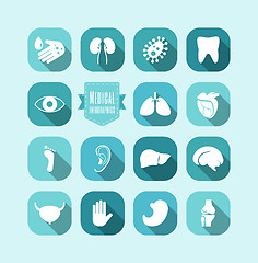 Image showing Medical Infographic Template.