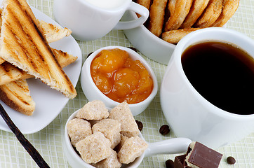 Image showing Coffee Breakfast