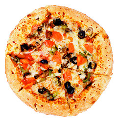Image showing Vegetarian Pizza