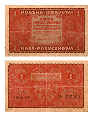 Image showing one polish mark, 1919