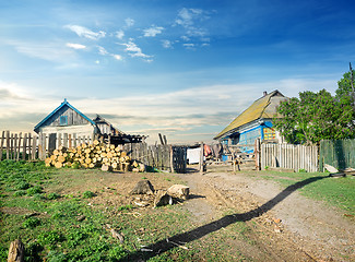 Image showing Houses in the village