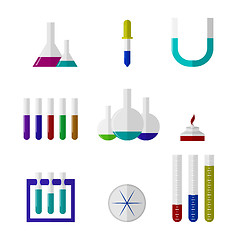 Image showing Illustration of chemistry labware