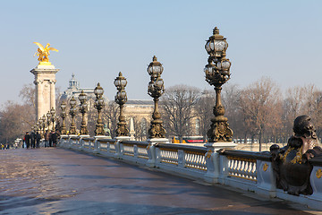 Image showing Pont Alexandre III