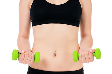 Image showing Fitness woman