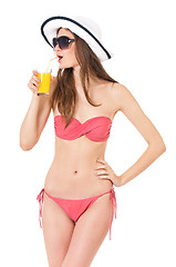 Image showing Girl in bikini