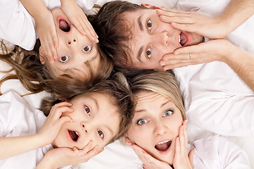 Image showing Fun family