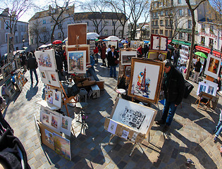 Image showing Place du Tertre