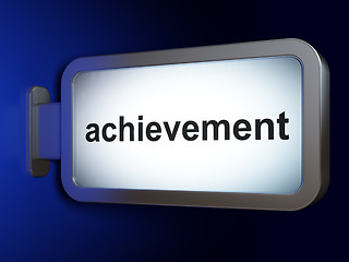 Image showing Education concept: Achievement on billboard background