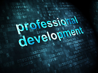 Image showing Education concept: Professional Development on digital