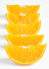 Image showing orange parts isolated