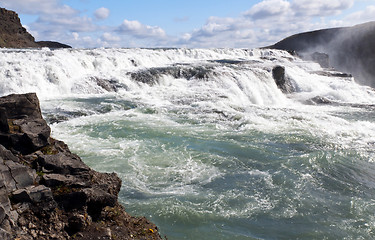 Image showing Gullfoss (Golden Falls), Iceland