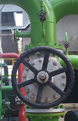 Image showing Industrial closing valve