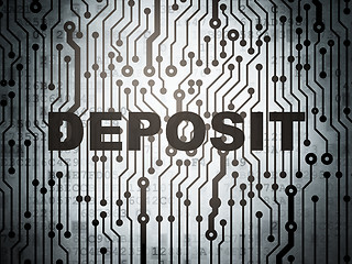 Image showing Education concept: circuit board with Deposit