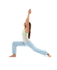 Image showing virabhadrasana warrior pose #2