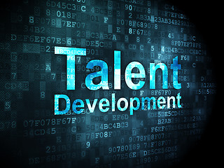 Image showing Education concept: Talent Development on digital background