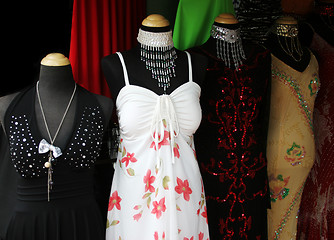 Image showing Glamor outfits for dancing.